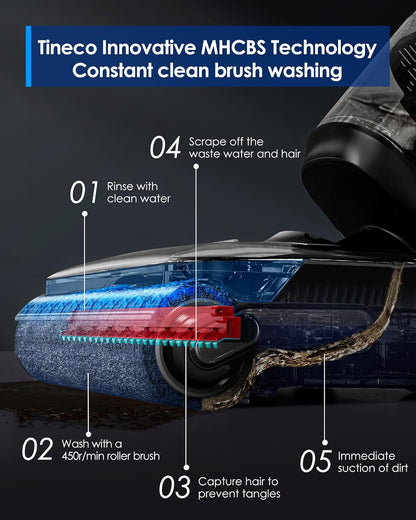 Floor One S7 Stretch Cordless Wet Dry Vacuum Cleaner