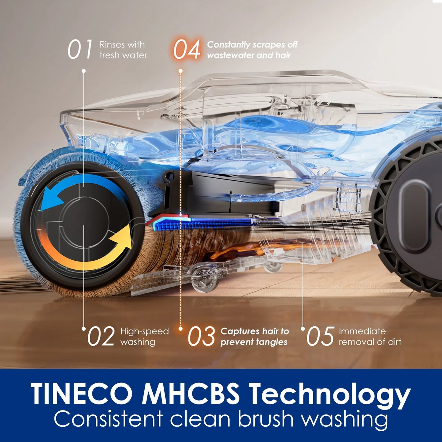 Floor One S9 Artist Steam Wet Dry Vacuum Cleaner