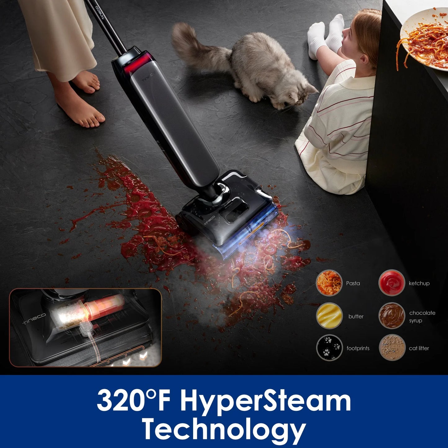 Floor One S9 Artist Steam Wet Dry Vacuum Cleaner